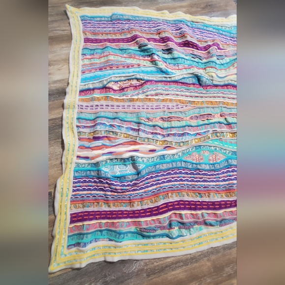 COOGI CASA Australia wool blanket multicolored - Picture 6 of 10